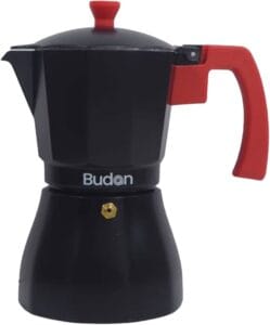 Budan Moka Pot - Black (Stove top)